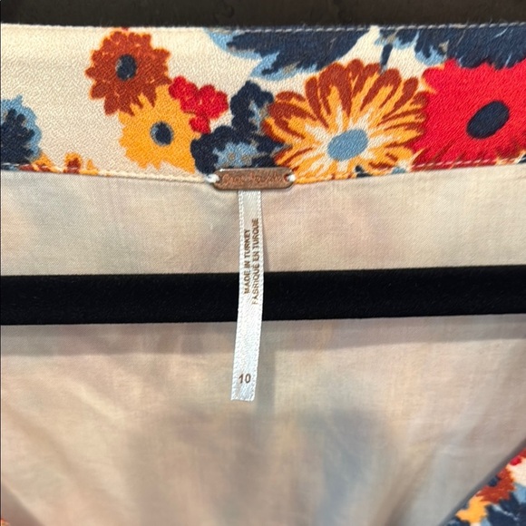 Free People Orange Long Sleeve Mini Dress - Picture 2 of 6